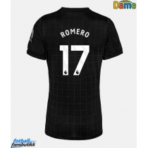 Tottenham Hotspur Cristian Romero #17 Bortedrakt Dame 2025-26 Kortermet